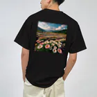 two_three_on_MINDのデイジーフラワー ドライTシャツ