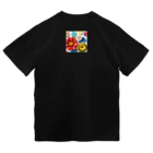 屋台 CLINICのフラワー3D風 Dry T-Shirt