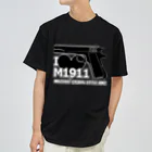 Military Casual LittleJoke のI Love M1911 Black Heart ドライTシャツ