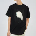 MUGEN ARTの小原古邨　雨の中の白鷺 Dry T-Shirt