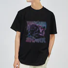 かこい亭／SUZURI店のYAMiKAWA-shark_BK Dry T-Shirt