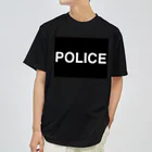 エージェントの警察応援POLICEマスク ドライTシャツ