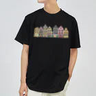 ひかさん一家の小屋のオランダ街C ドライTシャツ