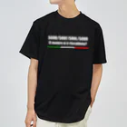 FIAT500 Merceのフィアット500 白文字 ドライTシャツ