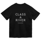 多摩川グッズストア SUZURI店のCLASS A RIVER［TAMAGAWA］ホワイト Dry T-Shirt