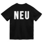 0.00%VEGAN SHOPの「NEU」（白文字） ドライTシャツ