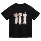 トコロコムギのねこがぶりにゃんこ Dry T-Shirt