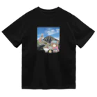 tanuroba-shopのあの山登ろう・剱岳編 ドライTシャツ