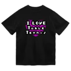 ピンポンホンポのI LOVE Table Tennis ドライTシャツ