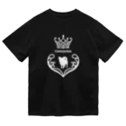 onehappinessのチワワ　crown heart　onehappiness　white Dry T-Shirt