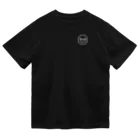 cafe-dadomaniのワンポイントDaDちゃん 顔ロゴ 黒T専用 Dry T-Shirt