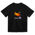 なんちゃってダイバーのウミウシ 003 白文字 ドライTシャツ