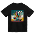 のんびりアート工房のガラクタアート ドライTシャツ