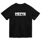 QUQU_WORKSのドロアソビ オフロードライフ 泥遊び クロカン モトクロス ホワイト Dry T-Shirt