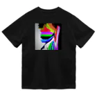 smoke-smokeのRainbow-Line ドライTシャツ