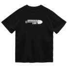 QUQU_WORKSのオフロードライフ スコップデザイン クロカン ホワイト ドライTシャツ