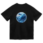 Ryoukaの地球_ガラス玉 ドライTシャツ