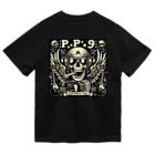 Prosperous Peony 6のバンド風Tシャツ　髑髏 Dry T-Shirt