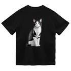 designinglab-itemsの日本の猫　ハチワレさん ドライTシャツ