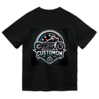 the blue seasonのカスタムバイクとメーターの融合：パフォーマンスを象徴するワイルドロゴ ドライTシャツ