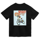 nidan-illustrationの!RIDE! (CARTOON STYLE) ドライTシャツ