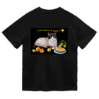 Ａｔｅｌｉｅｒ　Ｈｅｕｒｅｕｘのにゃんことみかんタルト🍊 Dry T-Shirt
