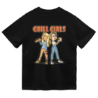 nidan-illustrationの"grill girls" ドライTシャツ