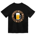 ぽんぽこあんぽんたんのビール☆ビンテージ風ロゴ ドライTシャツ