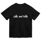 Le Chat Mignonne ル・シャ・ミニョンヌの【ドライTシャツ】シンプルでおしゃれなロゴ入り英文白文字【Tシャツ】 ドライTシャツ