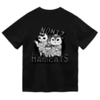 カレーゴハンナー  CURRYGOHANNERのハム猫一家の大騒動 Dry T-Shirt