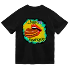 ☆小豆千濯☆のチーズバーガー-グルメシリーズ ドライTシャツ