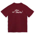 CHIYONの🤍【バックプリント】u-Town(ユーターン)ロゴ ドライTシャツ