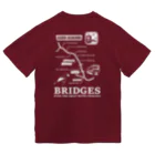 HAJIME73のASAKWA BRIDGES（バックプリント） ドライTシャツ