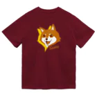 kocoon（コクーン）の陽気な笑顔の柴犬 ドライTシャツ