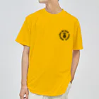 卓球ブラックパインズ SUZURI店のロゴTシャツ（イエロー） ドライTシャツ