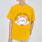 もちぱっちのノーキャットノーライフ ドライTシャツ