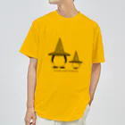 さくらい屋のカラーコーンペンギン(黒) Dry T-Shirt