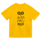 fukurou-designのふくろうデザイン　ロゴTシャツ ドライTシャツ