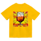 ベルギービールバー麦酒本舗公式グッズのベルギービールゴールデンエール version Dry T-Shirt