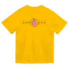 雁花工房（寄付アイテム販売中です）の心電図（正常） Dry T-Shirt