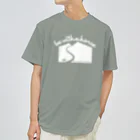 うまやさんの馬と山（ホワイト） Dry T-Shirt