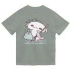 itsuto-こねこしょうしょうめんへらの「もえないごみの日」 ドライTシャツ