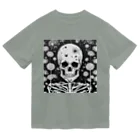 かるるんショップの骸骨紳士シリーズ　微笑 Dry T-Shirt