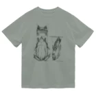 あんずの投影図ガエル Dry T-Shirt