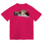 猫とやっし～ぃのアレコレの大切な家族 ドライTシャツ