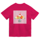 のぐちさきのプリンアラモード(pink) Dry T-Shirt