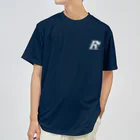 TOKYO BLUE RHINOSのRHINOS_logo_white Dry T-Shirt