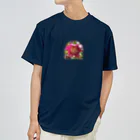 ハルノコのchristmas rose ドライTシャツ