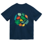 おばけ植物園の葉っぱのおばけたち Dry T-Shirt