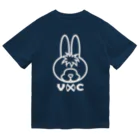 VIRTUAL CROSSのRabbit Logo white Dry T-Shirt